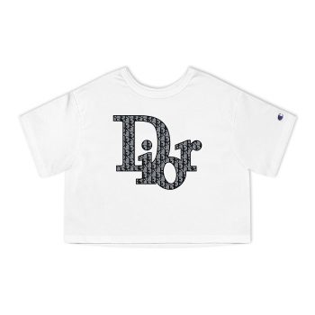 Dior Logo Luxury Champion Women Cropped T-Shirt CTB2661