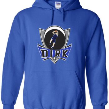 Dirk Nowitzki Dallas Mavericks "Logo Pic" Hoodie Hooded Sweatshirt