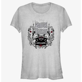 Disney Haunted Mansion Gargoyle With Candles Girls T-Shirt Women Lady T-Shirt HTS4845