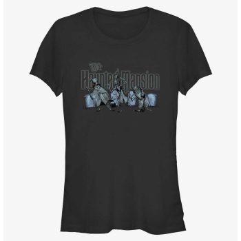 Disney Haunted Mansion Hitchhiking Ghosts Logo Girls T-Shirt Women Lady T-Shirt HTS4851