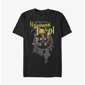 Disney Kingdom Hearts Greetings From Halloween Town Extra Soft Kid Tee - Unisex T-Shirt HTS1744