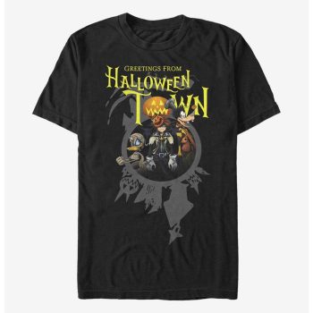 Disney Kingdom Hearts Greetings Halloween Town Kid Tee - Unisex T-Shirt HTS1745