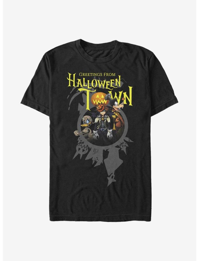 Disney Kingdom Hearts Greetings Halloween Town Kid Tee - Unisex T-Shirt HTS1745