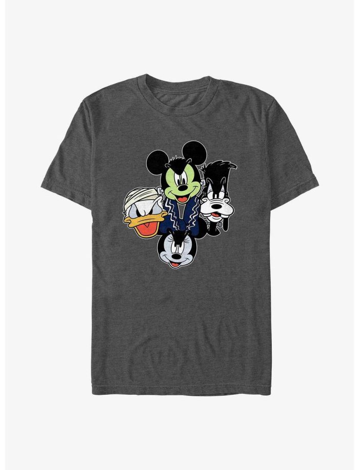 Disney Mickey Mouse Halloween Heads Kid Tee - Unisex T-Shirt HTS1769