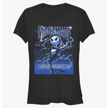 Disney The Nightmare Before Christmas Electric Jack Girls T-Shirt Women Lady T-Shirt HTS4886