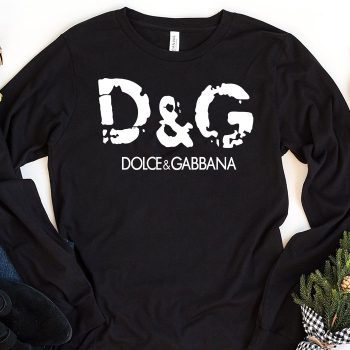 Dolce & Gabbana Logo Kid Tee Unisex Longsleeve ShirtLTB0839