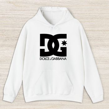 Dolce & Gabbana Logo Luxury Unisex Pullover Hoodie HTB1084