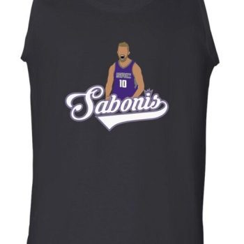 Domantas Sabonis Sacramento Kings Logo Unisex Tank Top