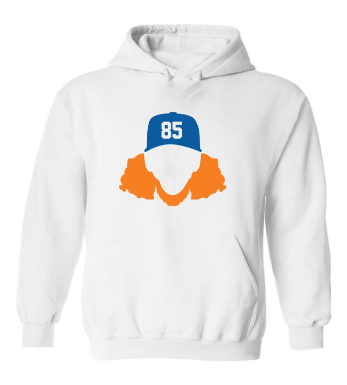 Dustin May Los Angeles Dodgers Gingergaard Outline Crew Hooded Sweatshirt Unisex Hoodie
