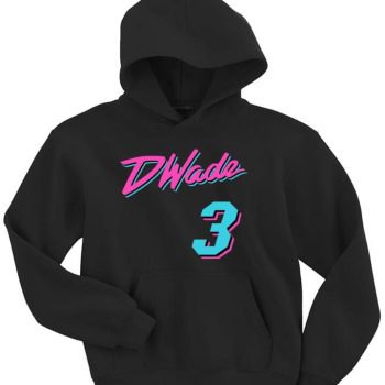 Dwyane Wade Miami "Miami Vice City" Hooded Sweatshirt Unisex Hoodie