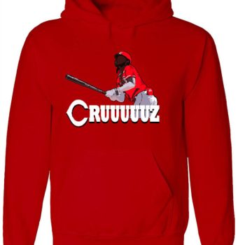 Elly De La Cruz Cruuuuuz Cincinnati Reds Crew Hooded Sweatshirt Unisex Hoodie