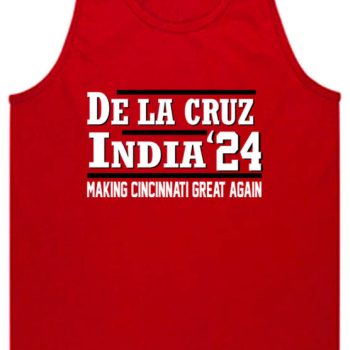 Elly De La Cruz Jonathan India Cincinnati Reds 2024 Unisex Tank Top