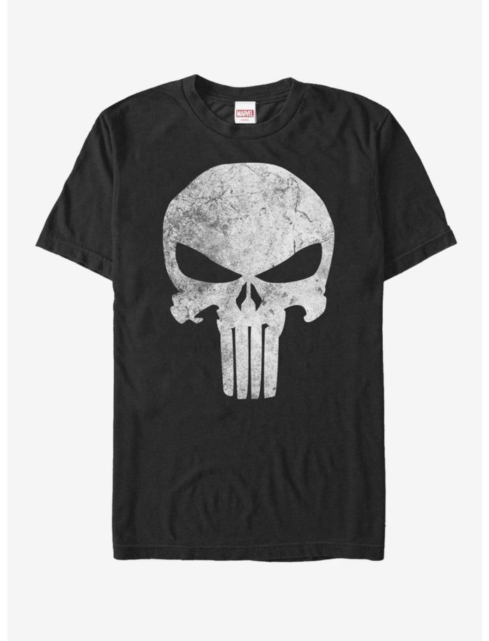Extra Soft Marvel The Punisher Distresskull  Kid Tee - Unisex T-Shirt HTS2111