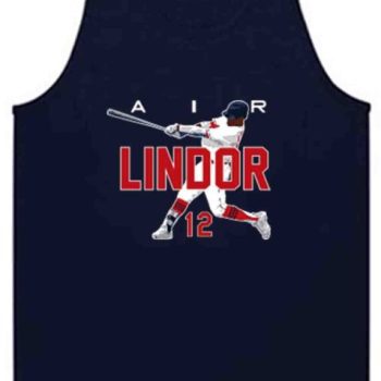 Francisco Lindor Cleveland Indians "Air" Unisex Tank Top