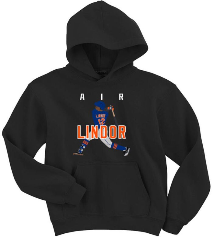 Francisco Lindor New York Mets Air Crew Hooded Sweatshirt Unisex Hoodie