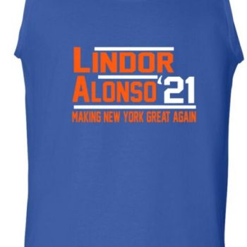 Francisco Lindor Pete Alonso New York Mets 2021 Unisex Tank Top