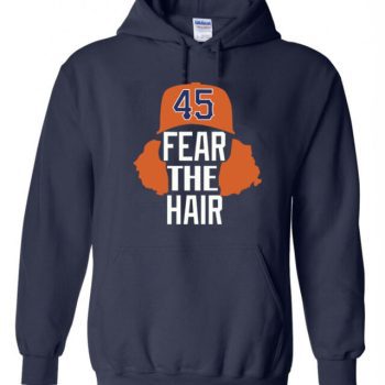 Gerrit Cole Houston Astros "Fear The Hair" Hooded Sweatshirt Unisex Hoodie