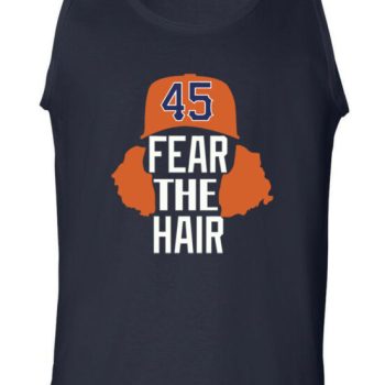 Gerrit Cole Houston Astros "Fear The Hair" Unisex Tank Top