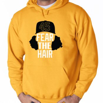 Gerrit Cole Pittsburgh Pirates "Fear The Hair" Hooded Sweatshirt Hoodie