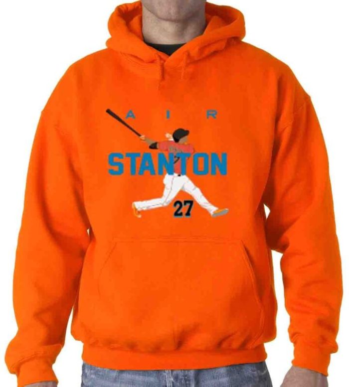 Giancarlo Stanton Miami Marlins "Air Hr New" Hooded Sweatshirt Hoodie