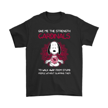 Give Me Strength Arizona Cardinals To Not Slap People Snoopy Unisex T-Shirt Kid T-Shirt LTS942