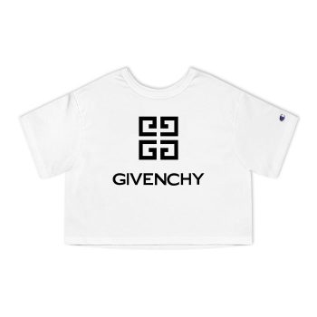 Givenchy Logo Luxury Champion Women Cropped T-Shirt CTB2563