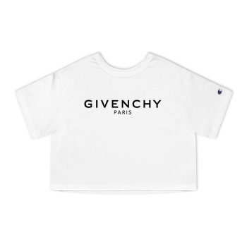 Givenchy Logo Luxury Champion Women Cropped T-Shirt CTB2564