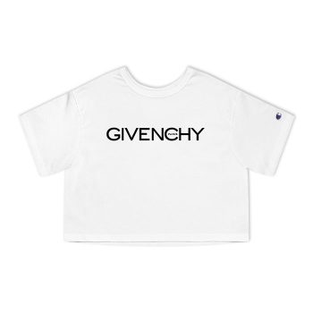 Givenchy Logo Luxury Champion Women Cropped T-Shirt CTB2567