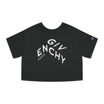 Givenchy Logo Luxury Champion Women Cropped T-Shirt CTB2571
