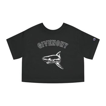 Givenchy Logo Luxury Champion Women Cropped T-Shirt CTB2572