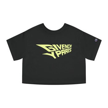 Givenchy Logo Luxury Champion Women Cropped T-Shirt CTB2575