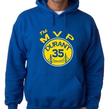 Golden State Warriors Kevin Durant "Kd MVP" Hooded Sweatshirt Hoodie