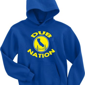 Golden State Warriors Steph Curry "Dub Nation" Hooded Sweatshirt Hoodie