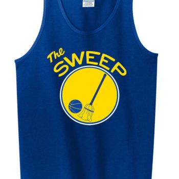Golden State Warriors Steph Curry Kevin Durant 2018 "The Sweep" Unisex Tank Top