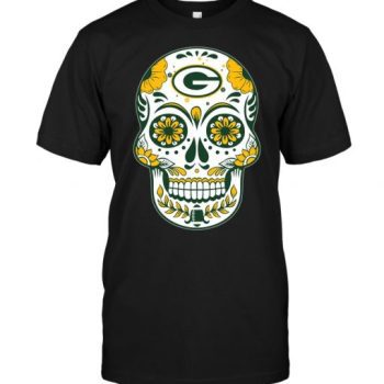 Green Bay Packers Sugar Skull Unisex T-Shirt Kid T-Shirt LTS3763