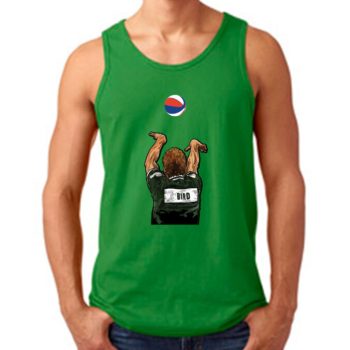 Green Larry Bird Boston Celtics "3 Point Contest" Unisex Tank Top