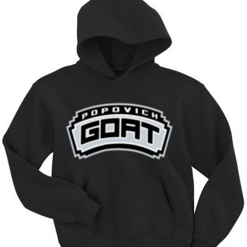 Gregg Popovich San Antonio Spurs "Goat" Hooded Sweatshirt Hoodie