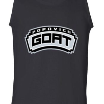 Gregg Popovich San Antonio Spurs "Goat" Unisex Tank Top