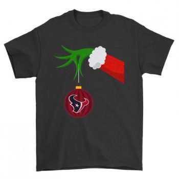 Grinch Hand Merry Christmas Houston Texans Unisex T-Shirt Kid T-Shirt LTS4023