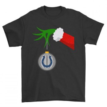 Grinch Hand Merry Christmas Indianapolis Colts Unisex T-Shirt Kid T-Shirt LTS2407