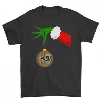 Grinch Hand Merry Christmas Los Angeles Rams Unisex T-Shirt Kid T-Shirt LTS3216
