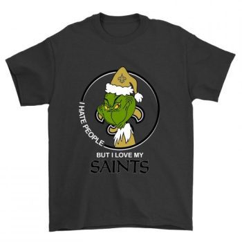 Grinch I Hate People But I Love My Saints New Orleans Saints Unisex T-Shirt Kid T-Shirt LTS4535