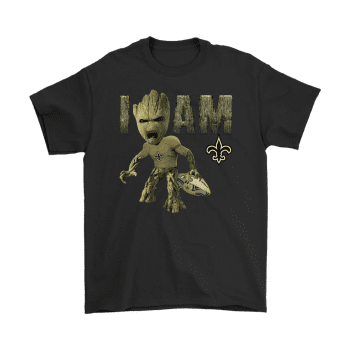 Groot I Am New Orleans Saints Football Unisex T-Shirt Kid T-Shirt LTS4770