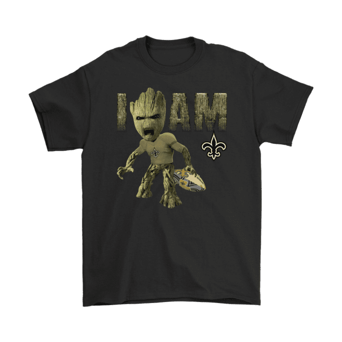 Groot I Am New Orleans Saints Football Unisex T-Shirt Kid T-Shirt LTS4770