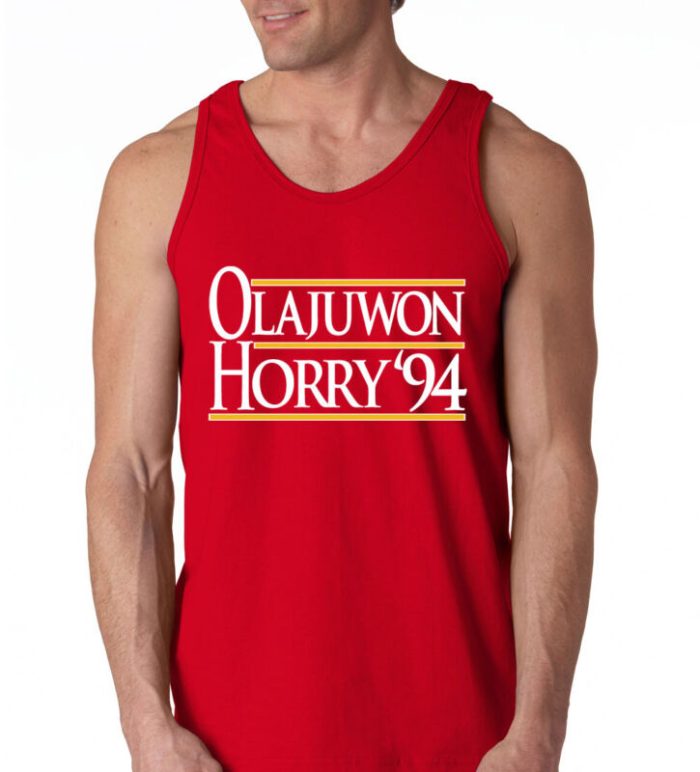 Hakeem Olajuwon Robert Horry Houston Rockets "94" Unisex Tank Top