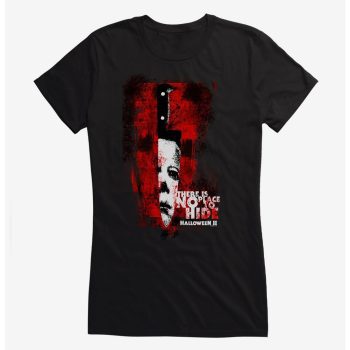 Halloween II There Is No Place To Hide Girls T-Shirt Women Lady T-Shirt HTS4901