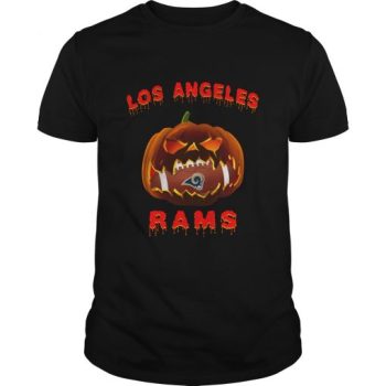 Halloween Pumpkin Los Angeles Rams Unisex T-Shirt Kid T-Shirt LTS3218