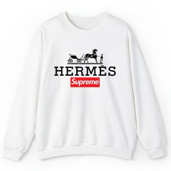 Hermes Horse Supreme Logo Crewneck Sweatshirt CSTB0497