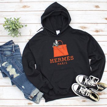 Hermes Paris Bags Kelly Unisex Pullover Hoodie HTB0828