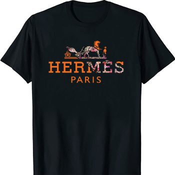 Hermes Paris Flower Unisex T-Shirt TTB1598